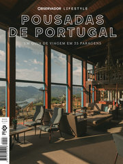 Capa do Guia de Viagem da Revista Observador Lifestyle Pestana Pousadas de Portugal