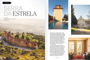 Interior do Guia de Viagem da Revista Observador Lifestyle Pestana Pousadas de Portugal na pousada de Serra da Estrela