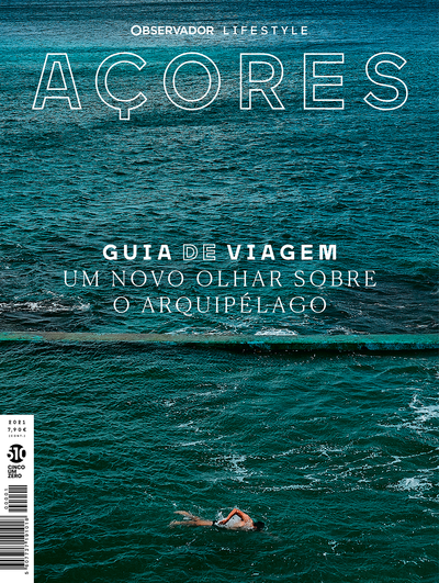 Imagens de capa da Revista Observador Lifestyle Guia de Viagem dos Açores