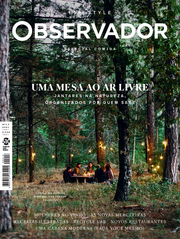 Imagem da capa da Revista Observador Lifestyle 13 Especial comida